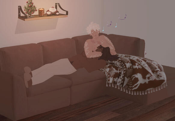 [for arctic fight secret santa minigame; 2025] art by my friend's friend lorry!